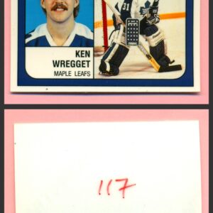 1988 PANINI 1 of 1 PROOF #117-Ken Wregget