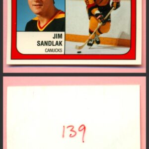 1988 PANINI 1 of 1 PROOF #139-Jim Sandlak