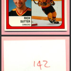 1988 PANINI 1 of 1 PROOF #142-Rich Sutter