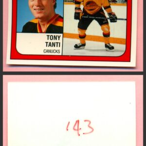 1988 PANINI 1 of 1 PROOF #143-Tony Tanti