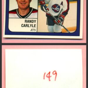 1988 PANINI 1 of 1 PROOF #149-Randy Carlyle