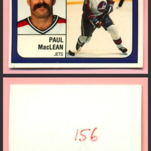 1988 PANINI 1 of 1 PROOF #156-Paul MacLean