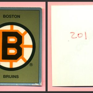 1988 PANINI 1 of 1 PROOF #201- Logo