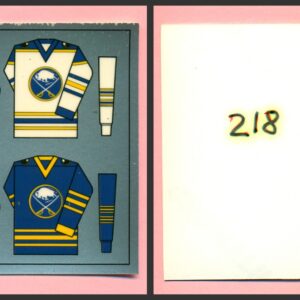 1988 PANINI 1 of 1 PROOF #218- Uniform