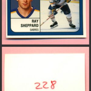 1988 PANINI 1 of 1 PROOF #228-Ray Sheppard