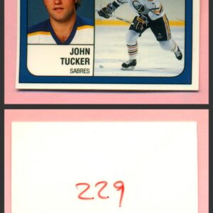 1988 PANINI 1 of 1 PROOF #229-John Tucker