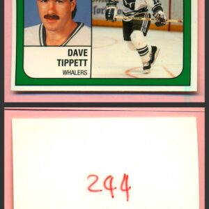 1988 PANINI 1 of 1 PROOF #244-Dave Tippett
