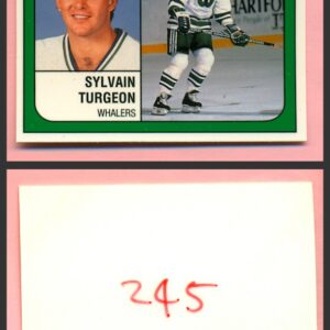 1988 PANINI 1 of 1 PROOF #245-Sylvain Turgeon