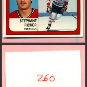 1988 PANINI 1 of 1 PROOF #260-Stephane Richer