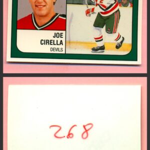1988 PANINI 1 of 1 PROOF #268-Joe Cirella