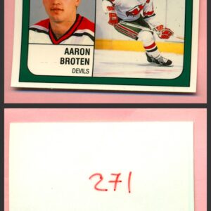 1988 PANINI 1 of 1 PROOF #271-Aaron Broten