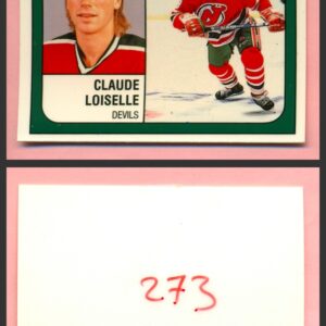 1988 PANINI 1 of 1 PROOF #273-Claude Loiselle