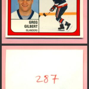 1988 PANINI 1 of 1 PROOF #287-Greg Gilbert