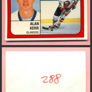 1988 PANINI 1 of 1 PROOF #288-Alan Kerr