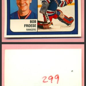 1988 PANINI 1 of 1 PROOF #299-Bob Froese