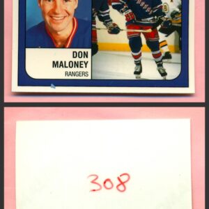 1988 PANINI 1 of 1 PROOF #308-Don Maloney
