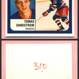 1988 PANINI 1 of 1 PROOF #310-Tomas Sandstrom