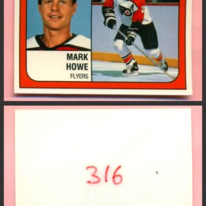 1988 PANINI 1 of 1 PROOF #316-Mark Howe