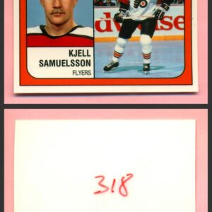 1988 PANINI 1 of 1 PROOF #318-Kjell Samuelsson
