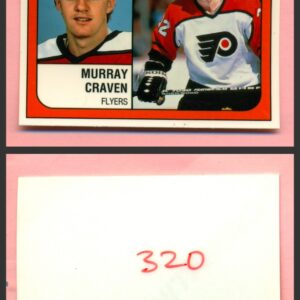 1988 PANINI 1 of 1 PROOF #320-Murray Craven