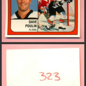 1988 PANINI 1 of 1 PROOF #323-Dave Poulin