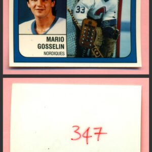 1988 PANINI 1 of 1 PROOF #347-Mario Gosselin