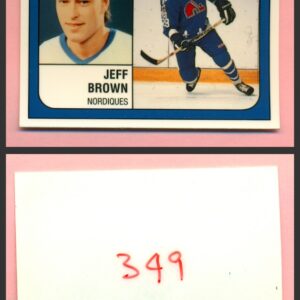 1988 PANINI 1 of 1 PROOF #349-Jeff Brown