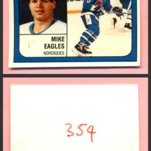 1988 PANINI 1 of 1 PROOF #354-Mike Eagles