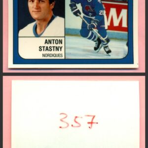 1988 PANINI 1 of 1 PROOF #357-Anton Stastny