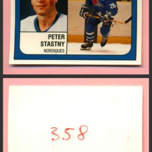 1988 PANINI 1 of 1 PROOF #358-Peter Stastny