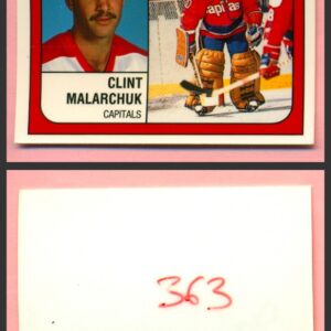 1988 PANINI 1 of 1 PROOF #363-Clint Malarchuk