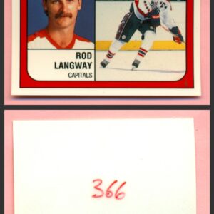 1988 PANINI 1 of 1 PROOF #366-Rod Langway