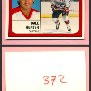 1988 PANINI 1 of 1 PROOF #372-Dale Hunter