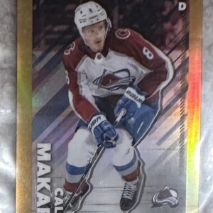 2022-23 TOPPS CHROME /50 GOLD Online Exclusive #127 - Cale Makar