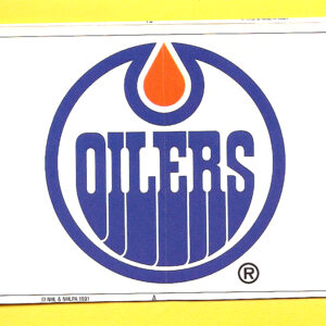 1991 PANINI Super #A- Oilers Logo