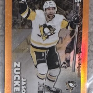 2022-23 TOPPS CHROME /25 ORANGE Online Exclusive #390 - Jason Zucker