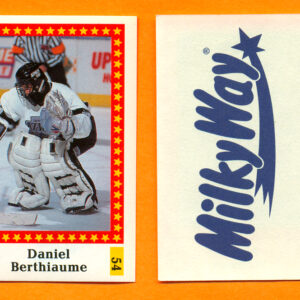 1991 Semic Sweden #54-Daniel Berthiaume