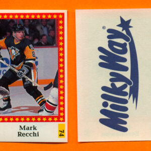 1991 Semic Sweden #74-Mark Recchi