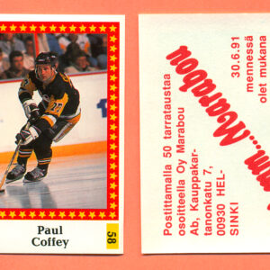 1991 Semic Finland #58-Paul Coffey