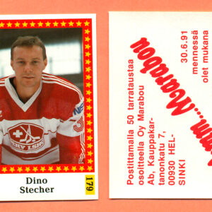 1991 Semic Finland #179-Dino Stecher