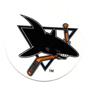 1991 Clever #4- Sharks Logo