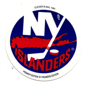 1991 Clever #5- Islanders Logo