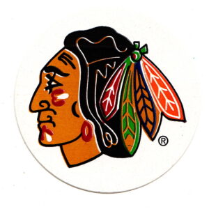 1991 Clever #6- Blackhawks Logo