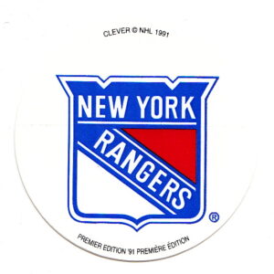 1991 Clever #8- Rangers Logo