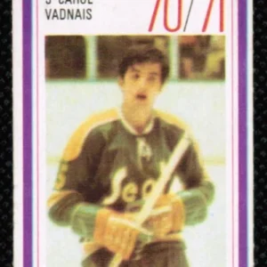 1970 Esso Power Play #95- Golden Seals Carol Vadnais (5)