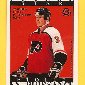 1989 O-Pee-Chee Back Cards #12-Gord Murphy Flyers