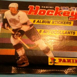 1990 Panini EMPTY (No stickers inside) NHL sticker pack