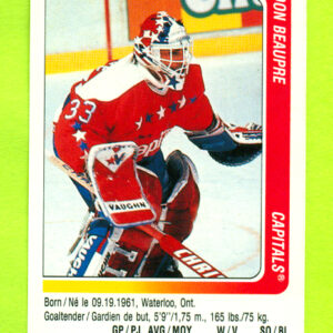 1991 PANINI #201-Don Beaupre