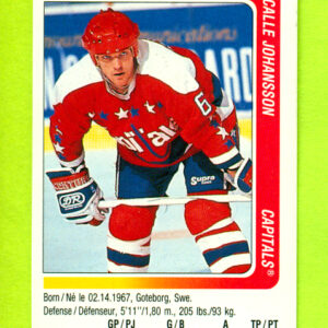 1991 PANINI #205-Calle Johansson