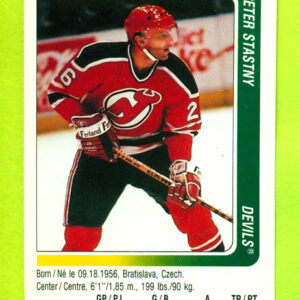 1991 PANINI #220-Peter Stastny
